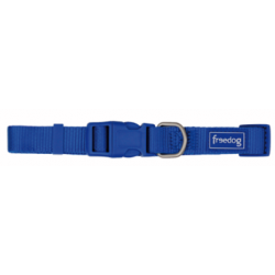 Collar Perro Nylon Basic Azul Talla 0