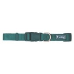 Collar Perro Nylon Basic Verde Talla 0