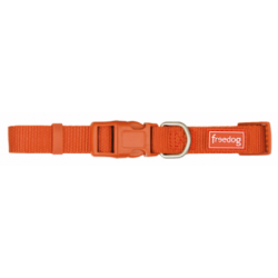 Collar Perro Nylon Basic Rojo Teja Talla 0