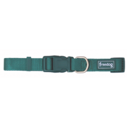 Collar Perro Nylon Basic Verde Talla 1