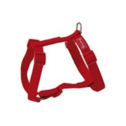 Arnés Perro Nylon Basic Rojo Talla 0