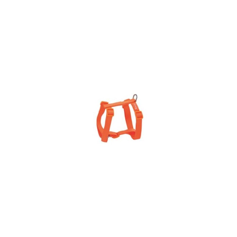 Arnés Perro Nylon Basic Naranja Talla 0