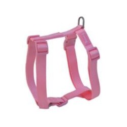 Arnés Perro Nylon Basic Rosa Talla 0