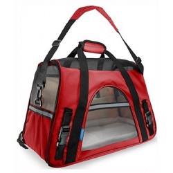 Transportín Fly Rojo 48x25x33cm Freedog