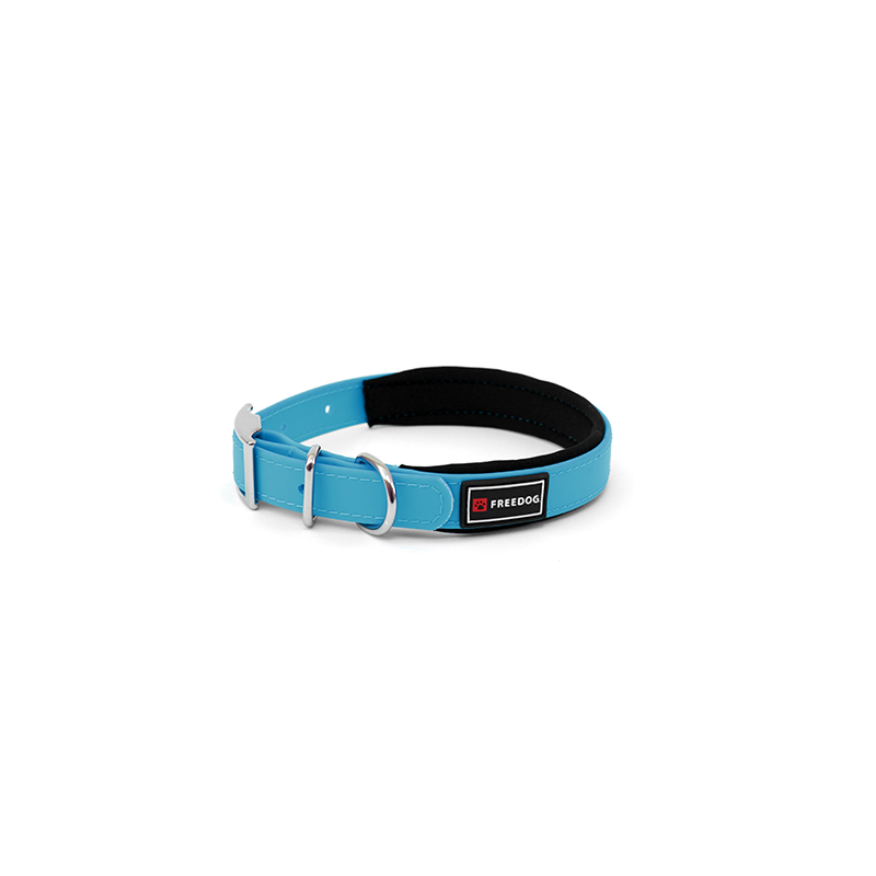 Collar Perro Ergo PVC Grande Azul