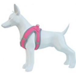 Arnés Perro Soft Rosa Talla XS