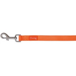 Correa Perro Nylon Basic Naranja Talla 1