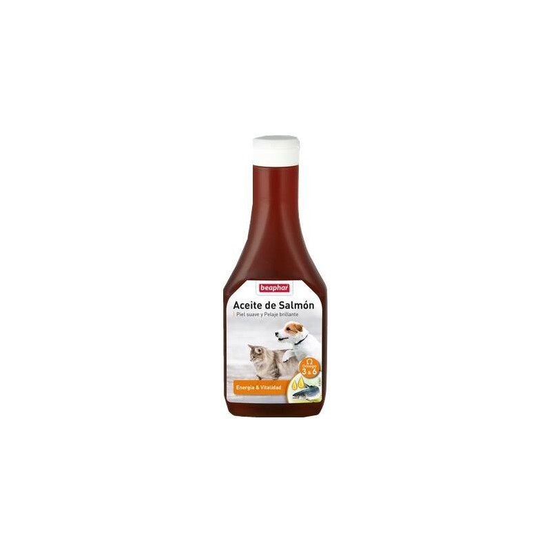 Aceite de Salmón Para Perro y Gato 425ml Beaphar