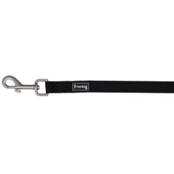 Correa Perro Nylon Basic Negro Talla 1