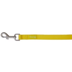 Correa Perro Nylon Basic Amarilla Talla 1