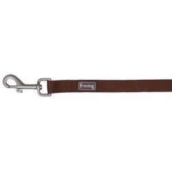 Correa Perro Nylon Basic Marrón Talla 1