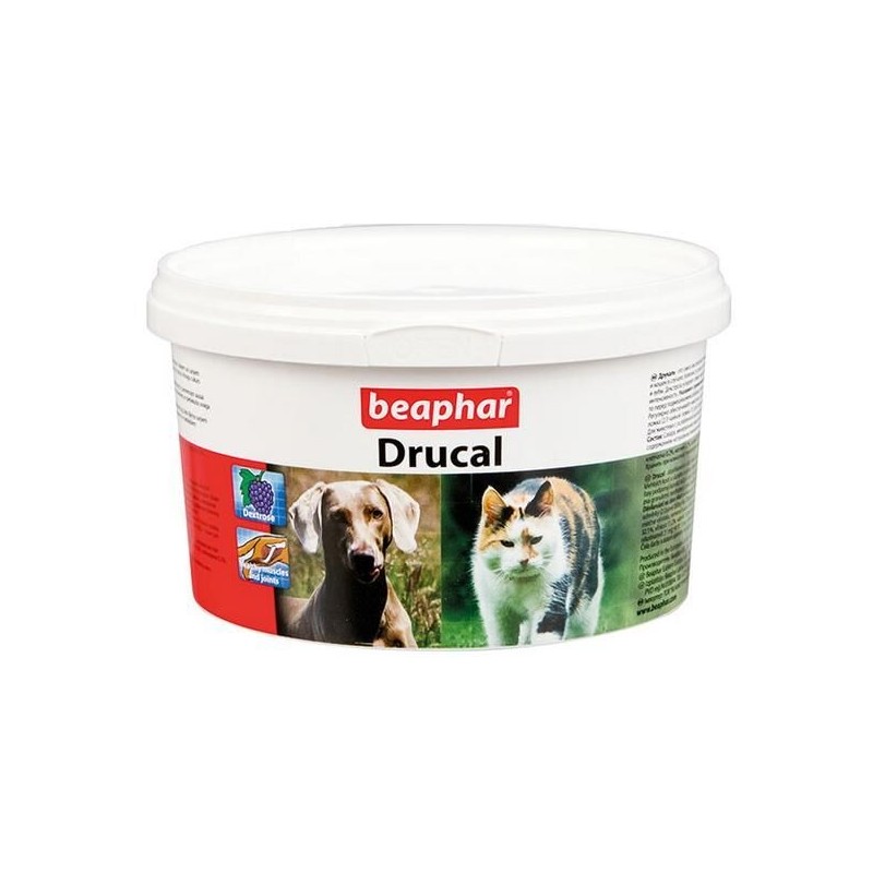 Suplemento Articulaciones Perro y Gato Drucal 250gr Beaphar