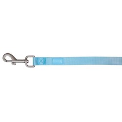 Correa Perro Nylon Basic Azul Claro Talla 2