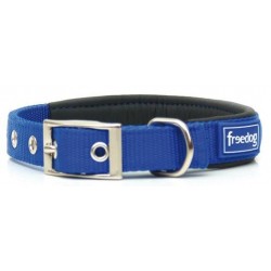 Collar Perro Ergo Mediano Azul 2 x 40 cm. Freedog