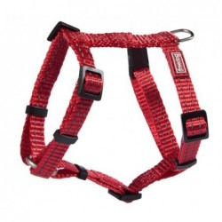 Arnés Perro Nylon Reflect Rojo 20mm. Freedog