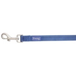 Correa Perro Nylon Reflect Azul 15mm