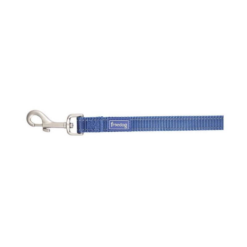 Correa Perro Nylon Reflect Azul 15mm