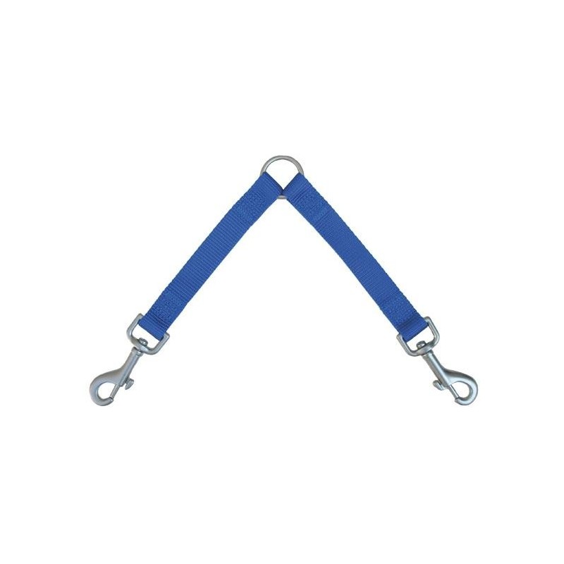 Acople Nylon Duo XL Azul 15mmx30cm. Freedog