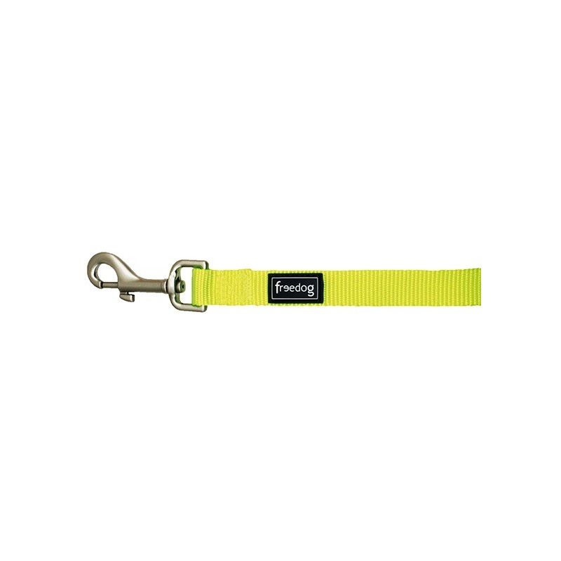 Tirador Nylon Neon Verde Fluor 15mm Freedog