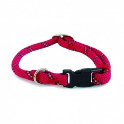 Collar Nylon Round Reflectante Hike (rojo) 8mmX40cm Freedog