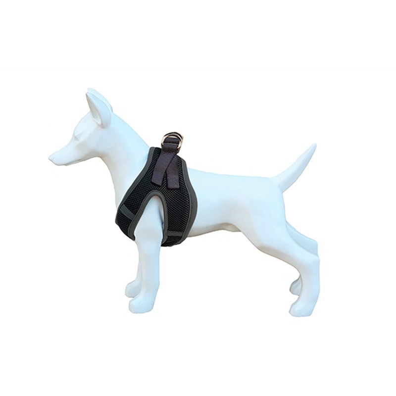 Arnés Perro Soft Gris T-Xs 20.35 cm  Freedog