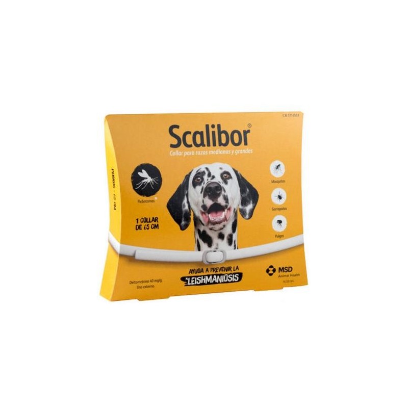 Collar Antiparasitario Perro Scalibor 65cm