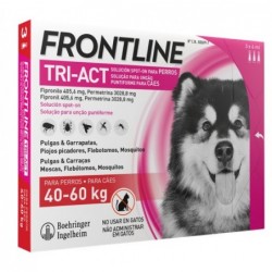 Pipetas Antiparasitarias Perro 40-60kg 3x6ml Tri-act Frontline