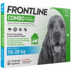 Pipetas Antiparasitarias Perro 10-20kg 3x1