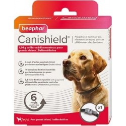 Collar Perro Antiparasitario Canishield Beaphar 1 x 65 Cm