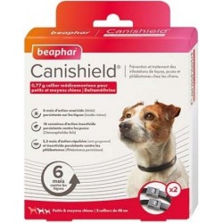 Collar Perro Antiparasitario Canishield Beaphar 2 X 48 Cm