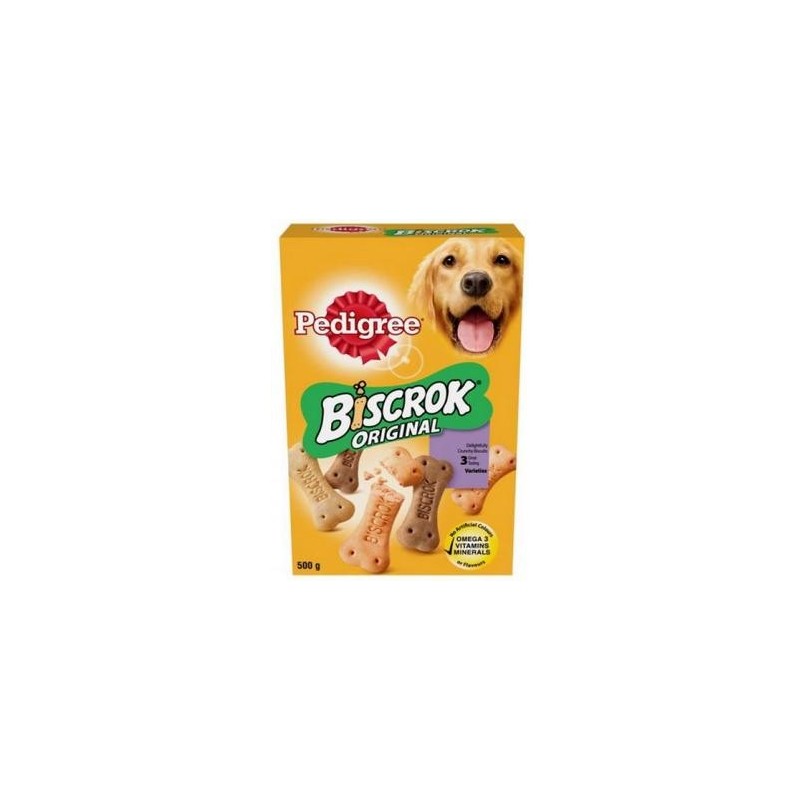 Snack Perro Biscrok 500gr Pedigree