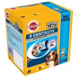 Snack Perro Dentastix Mediano 56uds Pedigree