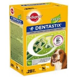 Snack Perro Dentastix Fresh Mediano 28uds Pedigree