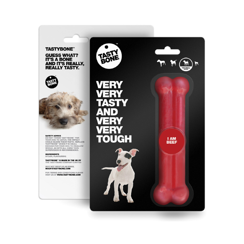 Juguete Perro Aroma Ternera Tasty Bone Small