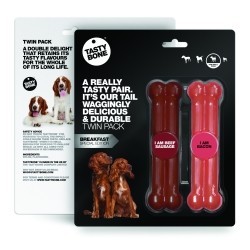 Juguete Perro Aroma Pack Salchicha Ternera/Bacon Tasty Bone Small