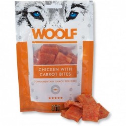 Snack Perro Pollo y Zanahoria 100gr Woolf