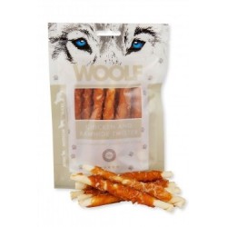 Snack Perro Cilindros de Pollo 100gr Woolf