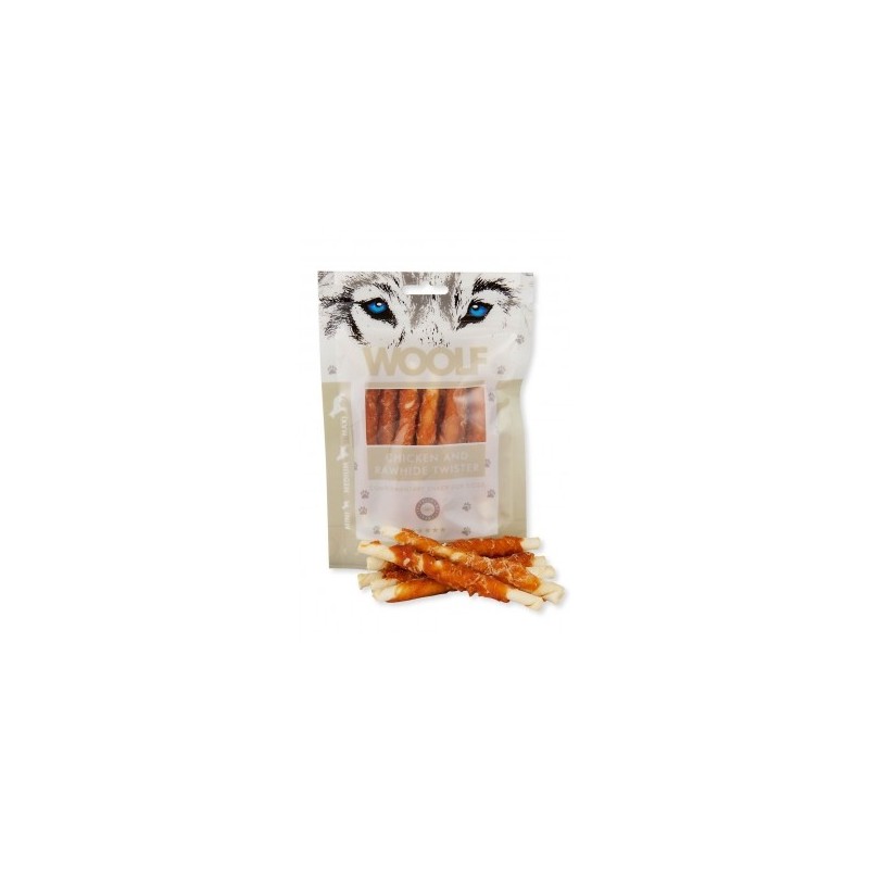 Snack Perro Cilindros de Pollo 100gr Woolf