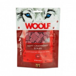 Snack Perro Cubos Tiernos de Arándanos Rojos 100 gr Woolf