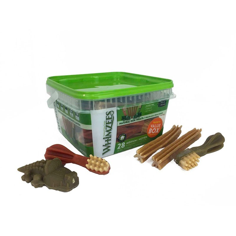 Snack Dental Perro Surtido Value Talla M Whimzees