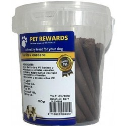 Snack Perro Barritas Cordero 500gr Pet Rewards