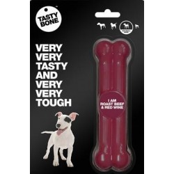 Juguete Perro Aroma Ternera Asada y Vino Tinto Tasty Bone Small