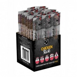 Snack Perro Pollo 1 caja x 30 barritas Individuales. Alpha Spirit