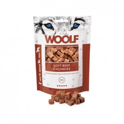 Snack Perro Dados de Ternera 100gr Woolf