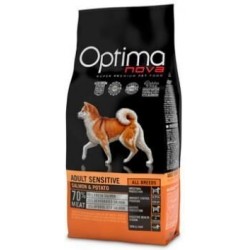 Pienso Perro Salmón Adulto Sensitive 800gr Optimanova Visan