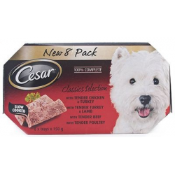 Pienso Húmedo Perro Multipack Clásicos Selección 4x150gr Cesar