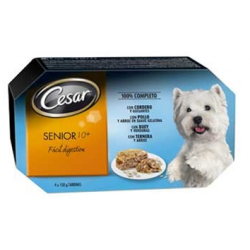 Pienso Húmedo Perro Senior Multipack 4x150gr Cesar