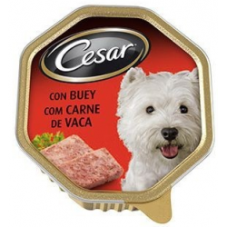 Pienso Húmedo Perro Buey Tarrina Clásicos 150gr Cesar