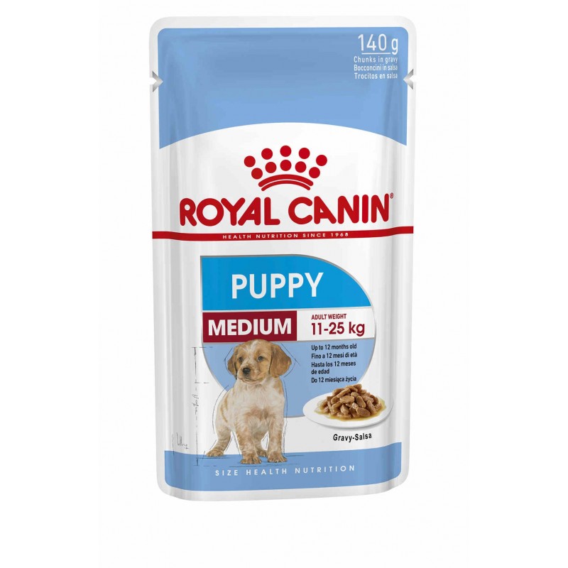 Royal Canin Pienso Húmedo Medium Puppy 1x140gr