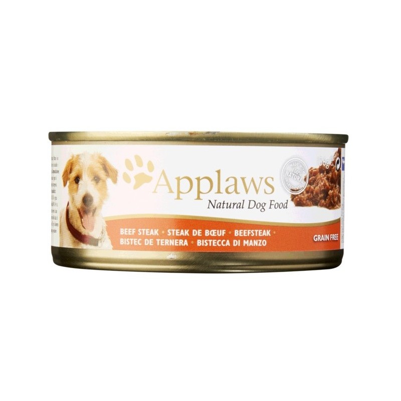 Pienso Perro Lata Filete Ternera 156 gr. Applaws